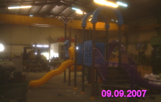 playground asymbly in our factories