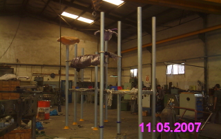 playground asymbly in our factories