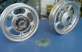 aluminum wheel rim 8X1.75