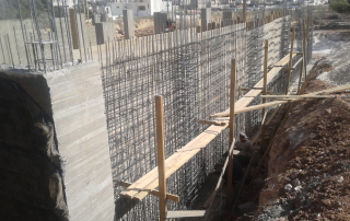 Construction of hangar and settlement - Sahab